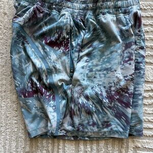 Lululemon Blue and Purple Men's license to train shorts extra small